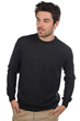 Baby Alpakawolle kaschmir pullover herren nestor alpa anthrazit meliert 2xl